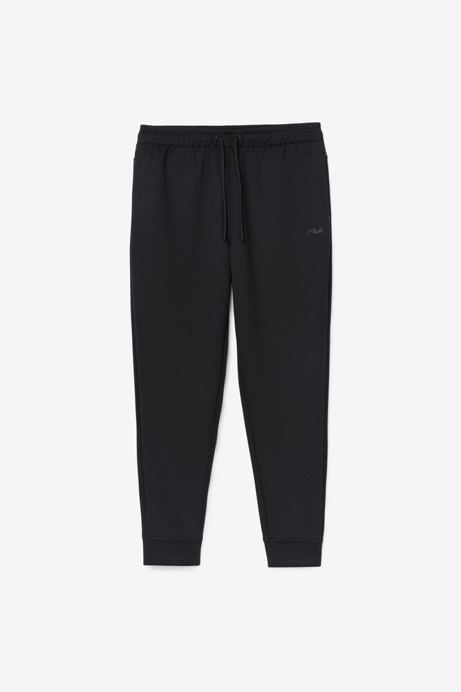 Fila Pants Mens Black - Himmat Jogger - Philippines 0374158-OM